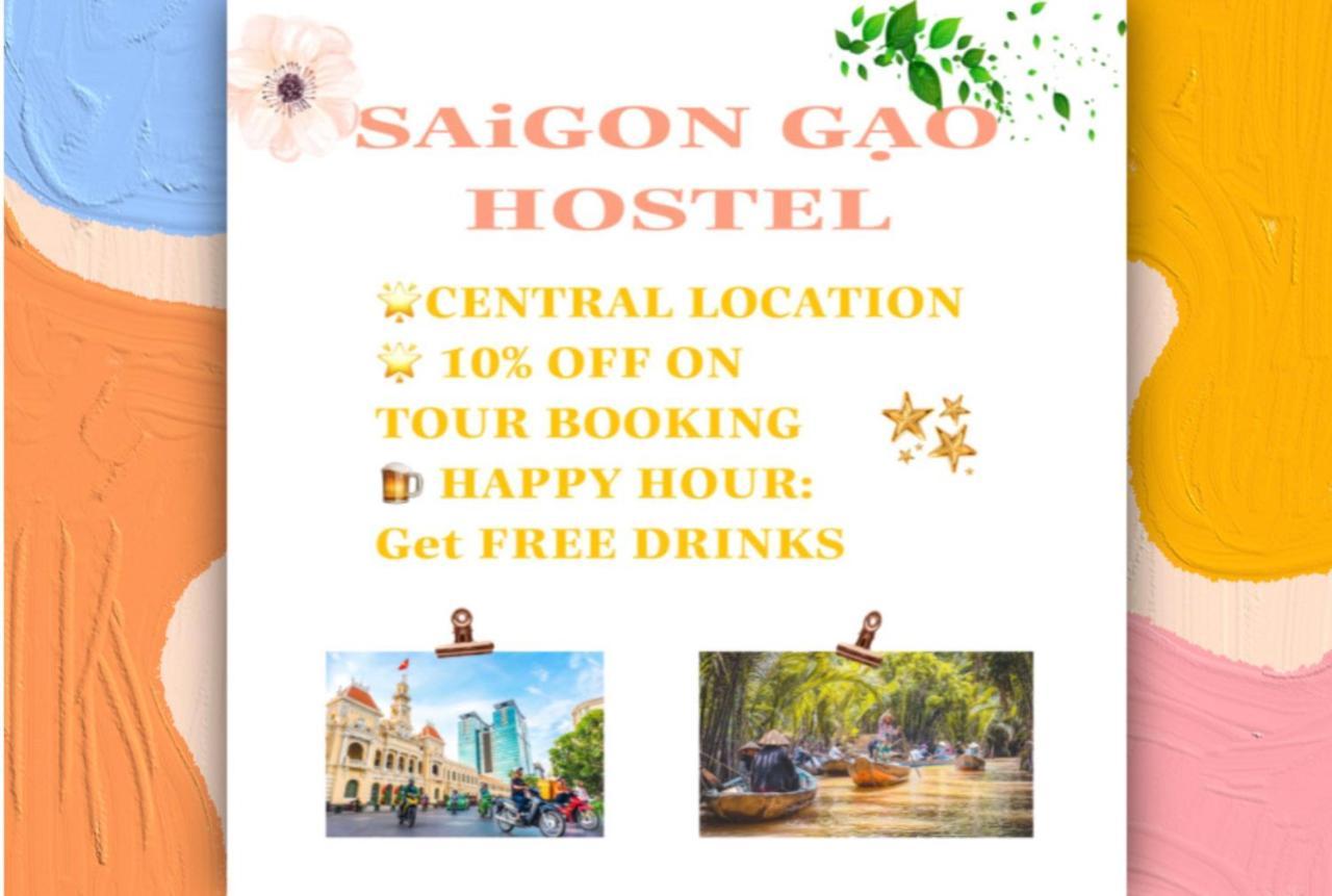 Saigon Gao Hostel Thành Pho Ho Chí Minh Esterno foto